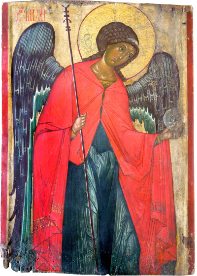 АРХАНГЕЛ МИХАЇЛ, ХV ст. дерево, левкас, темпера, 96,5х69,2, НМЛ