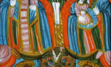 Св. Миколай, Розп`яття.  Богородиця-Одигітрія, Плащаниця