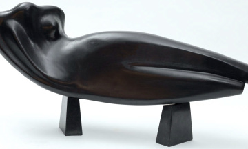 ОЛЕКСАНДР АРХИПЕНКО / Torso in space / бронза, L 74, приватна збірка