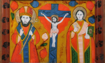 Св. Василій, Розп`яття,  святий Степан